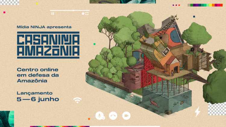 Mídia Ninja lança centro online pela Amazônia