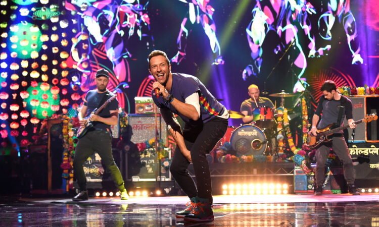 Amazon Music promove live de show de Coldplay