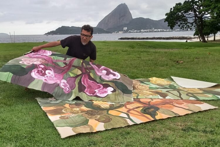 Jandr Reis exibe seu orquidário amazônico no Rio