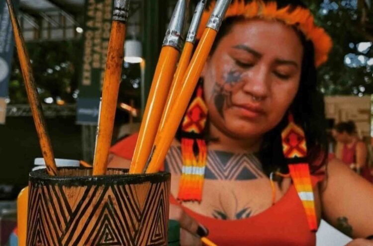 Povos indígenas ganham homenagem com grafismo