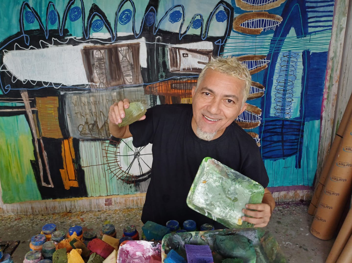 Jandr Reis Leva Sua Arte Para Expo No Mirante De Manaus Rogerio Pina Jandr Reis Leva Sua Arte Para Expo No Mirante De Manaus Rogerio Pina