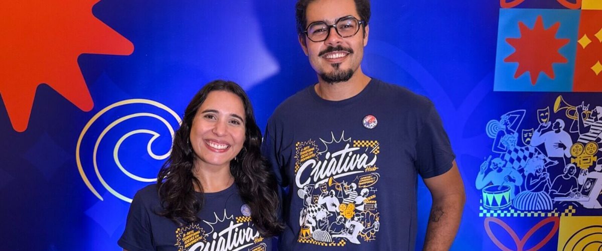 Juliana Teles e Marcus Bessa - cofundadores do Impact Hub Manaus